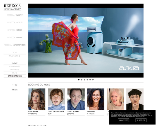 Rebecca Model Logo